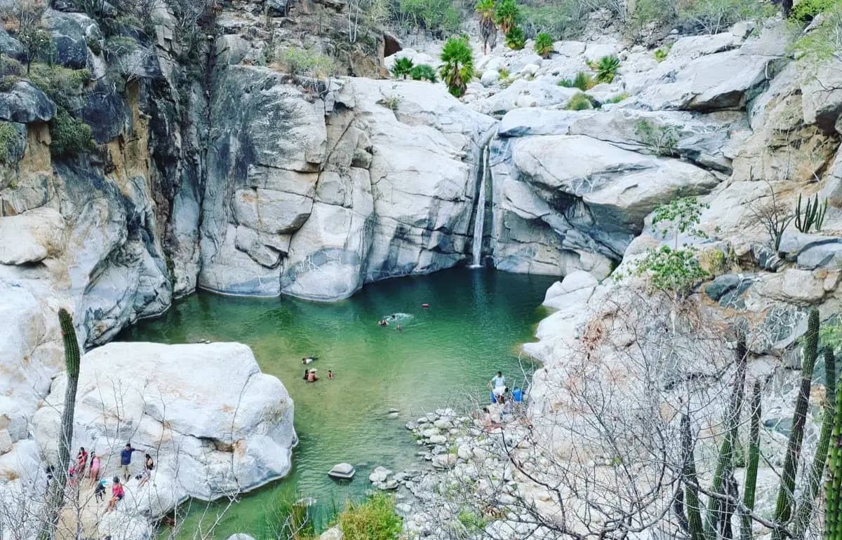 Sol de Mayo waterfall